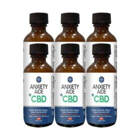 Anxiety Aide® +CBD 6 Pack of Anxiety Relief