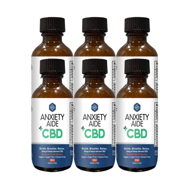 Anxiety Aide +CBD 6 Pack