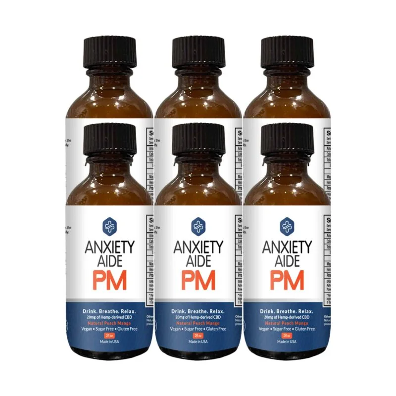 Anxiety Aide PM 6 Pack